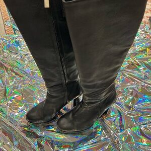 KENNETH COLE NEW YORK Womens Black Justin 2.0 Leather Heeled Boots
7.5 M